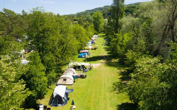 Campingplatz TCS Camping Flaach am Rhein gocamping.ch